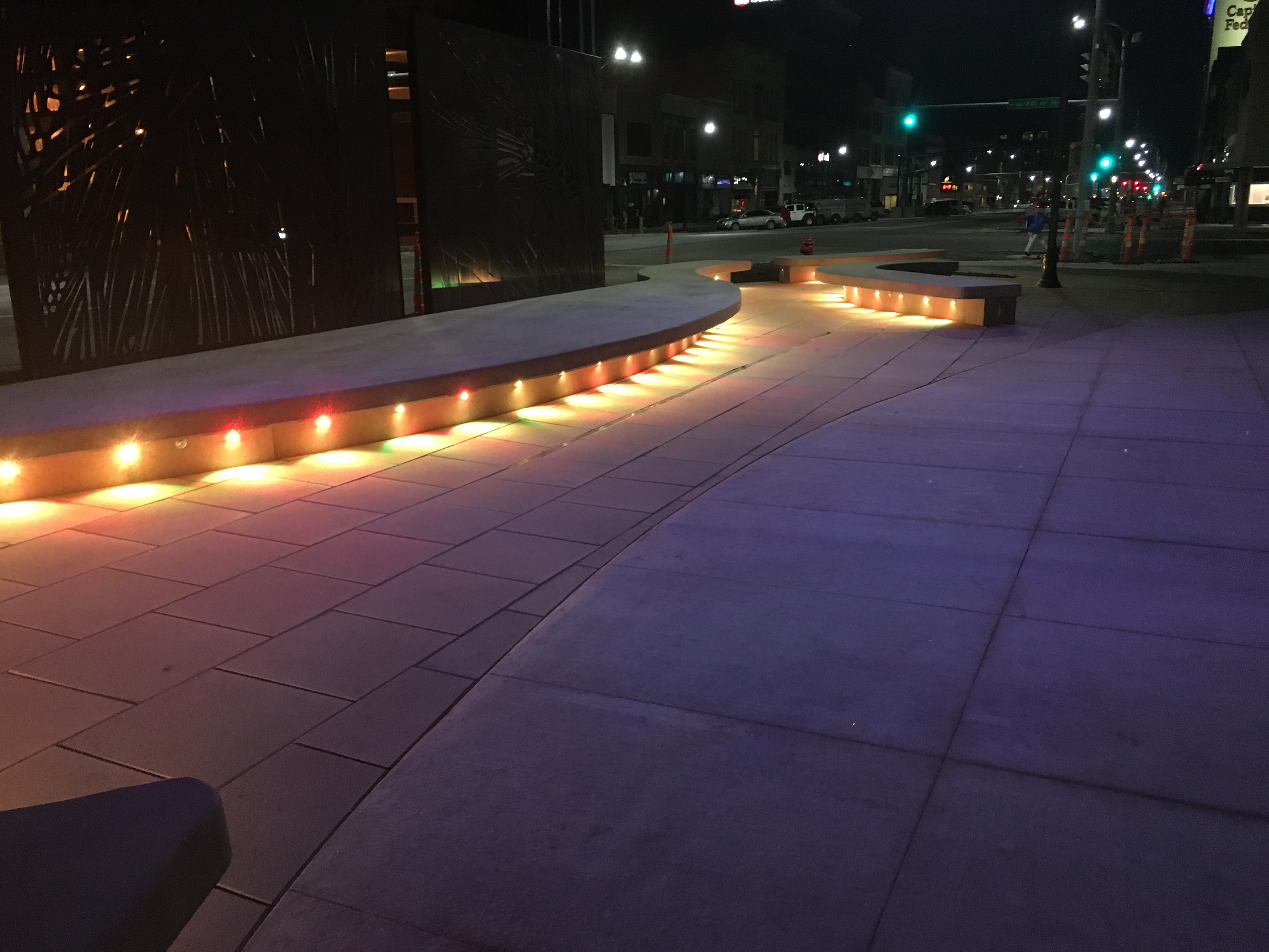 Westar Energy Pocket Park Topeka KS SST Lighting Westar Energy Pocket Park Topeka KS SST Lighting